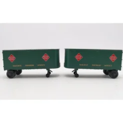 Outlet Lionel 6-26065 O Gauge Railway Express Agency Piggyback Trailers (2) EX - Your Source for Gaming Essentials Trains