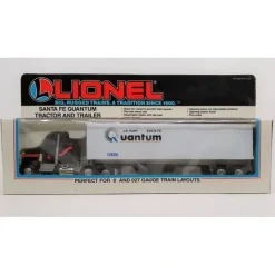 New Lionel 6-12836 O Gauge Santa Fe Quantum Tractor & Trailer NIB - Your Source for Gaming Essentials Trains