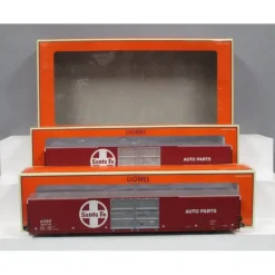 Outlet Lionel 6-81703 O Gauge Santa Fe 86' Scale Hi-Cube Boxcar (Set of 2) - Your Source for Gaming Essentials Trains