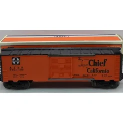 Discount Lionel 6-19282 O Gauge Santa Fe "Super Chief to California" 6464 Boxcar #196 LN/Box - Your Source for Gaming Essentials Trains