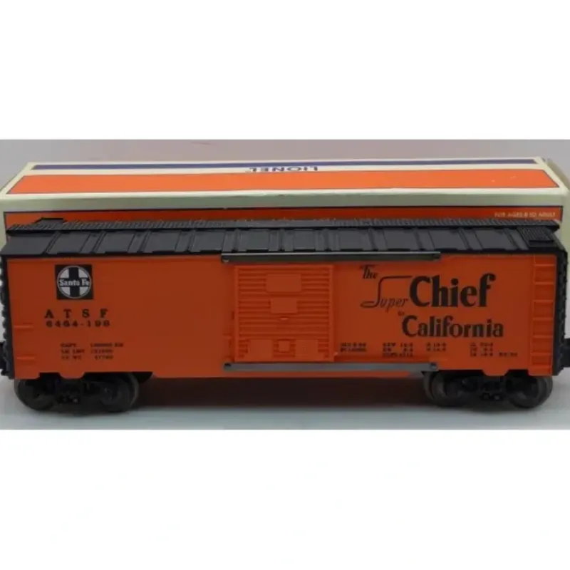 Discount Lionel 6-19282 O Gauge Santa Fe "Super Chief to California" 6464 Boxcar #196 LN/Box - Your Source for Gaming Essentials Trains