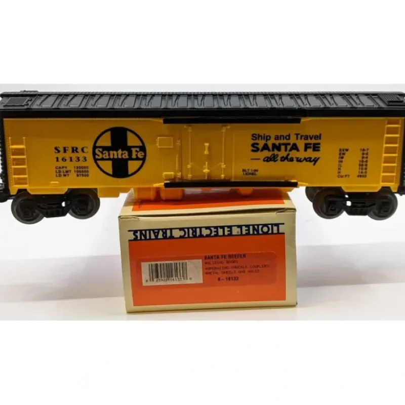 Lionel 6-16133 O Gauge Santa Fe Reefer - Your Source for Gaming Essentials Trains