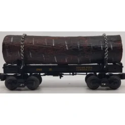 Hot Lionel 6-27860 O Gauge Sugar Pine Lumber Skeleton Car #1749 with Log LN - Your Source for Gaming Essentials Trains