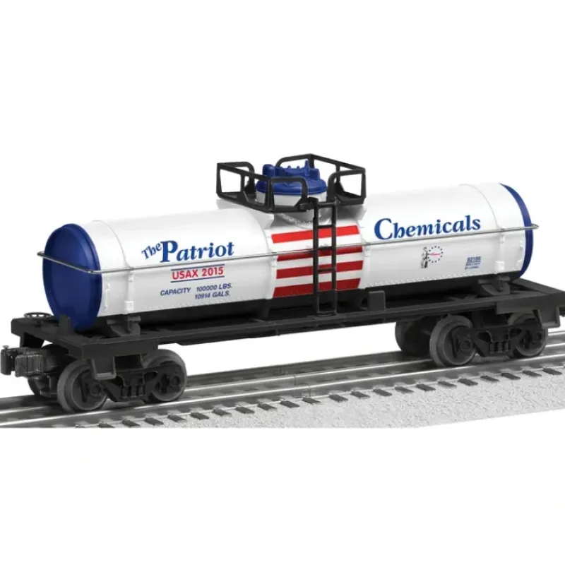 Lionel 6-82186 O Gauge "The Patriot" Single Dome Tank Car #2015 - Your Source for Gaming Essentials Trains