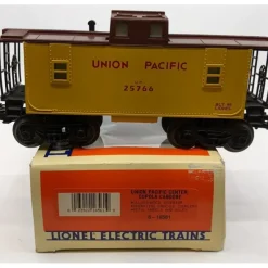 Discount Lionel 6-16561 O Gauge Union Pacific Lighted Center Cupola Caboose (Yellow) - Your Source for Gaming Essentials Trains