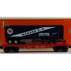 Clearance Lionel 6-36065 O Gauge Wabash Flatcar w/ Trailer - Your Source for Gaming Essentials Trains