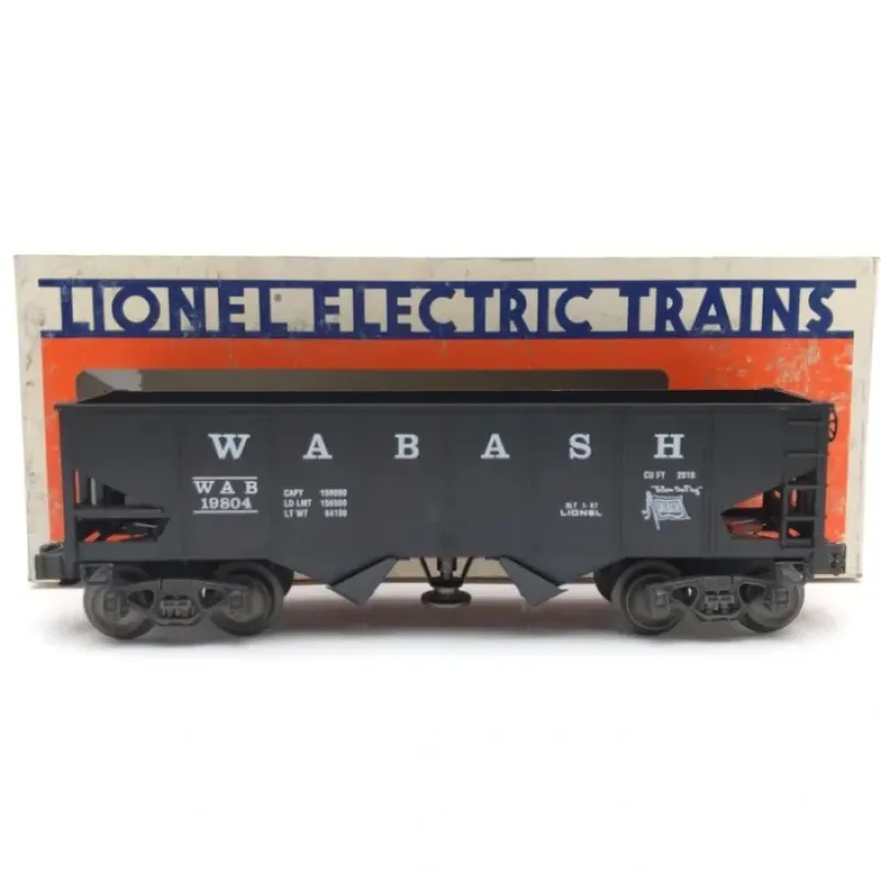 Discount Lionel 6-19804 O Gauge Wabash Operating Hopper Car NIB - Your Source for Gaming Essentials Trains