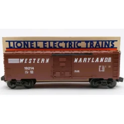 Discount Lionel 6-19214 O Gauge Western Maryland Boxcar #19214 NIB - Your Source for Gaming Essentials Trains