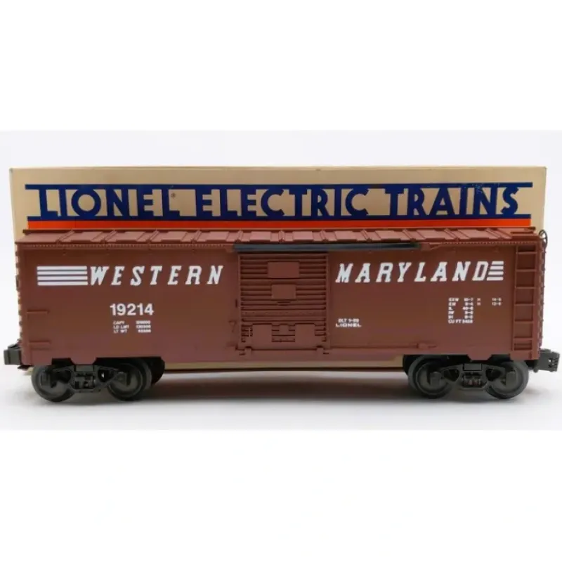 Discount Lionel 6-19214 O Gauge Western Maryland Boxcar #19214 NIB - Your Source for Gaming Essentials Trains