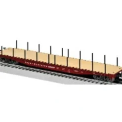 Online Lionel 6-29387 O GN PS-4 Flatcar w/Stakes - Your Source for Gaming Essentials Trains