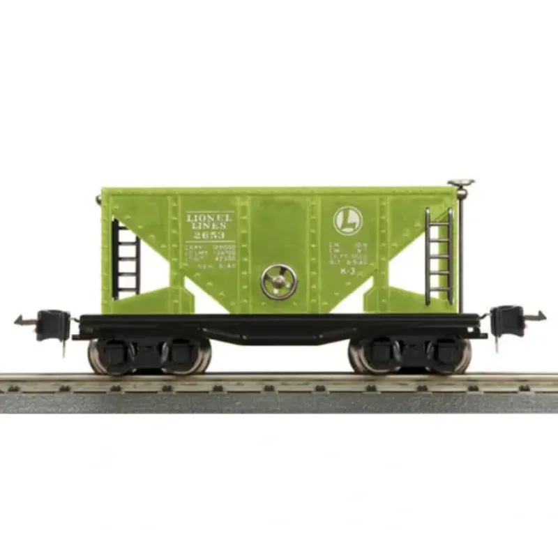 Hot Lionel 11-70054 O Lionel Lines Stephen Girard Green Tinplate Hopper Car #2653 - Your Source for Gaming Essentials Trains