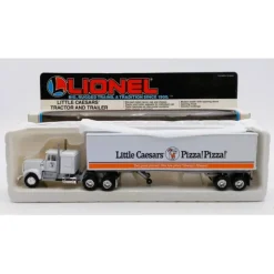 Hot Lionel 6-12807 O Little Caesars Tractor & Trailer Truck NIB - Your Source for Gaming Essentials Trains
