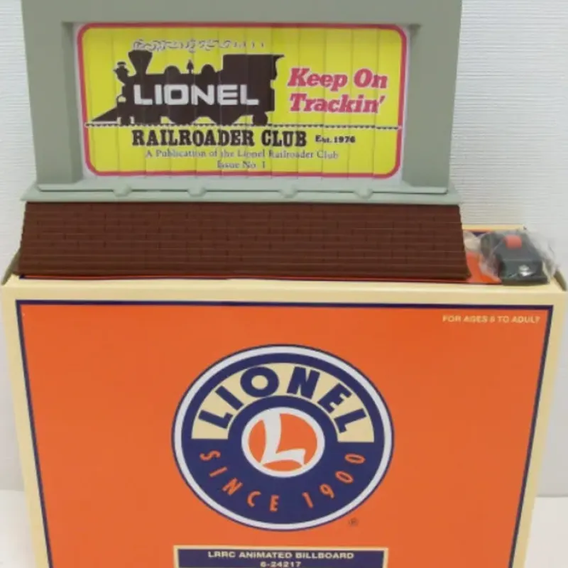 New Lionel 6-24217 O LRRC Animated Billboard - Your Source for Gaming Essentials Trains