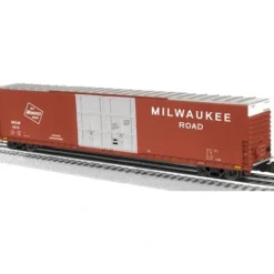 Hot Lionel 6-81705 O Milwaukee Road 86' Hi-Cube Boxcar (Set of 2) - Your Source for Gaming Essentials Trains