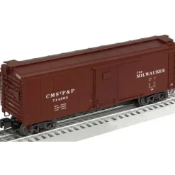 Hot Lionel 6-25972 O Milwaukee Single Door Round Roof BoxCar #714305 - Your Source for Gaming Essentials Trains