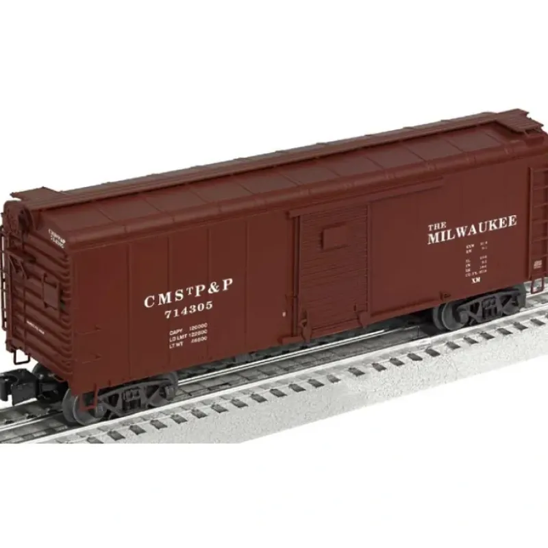 Hot Lionel 6-25972 O Milwaukee Single Door Round Roof BoxCar #714305 - Your Source for Gaming Essentials Trains