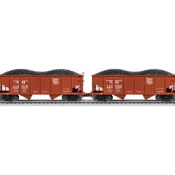 Best Lionel 6-81789 O New Haven 50-Ton GLA 2-Bay Hopper Cars (Set of 2) - Your Source for Gaming Essentials