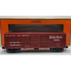 Hot Lionel 6-82315 O Nickel Plate Road ACF 40-Ton Stock Car 3-Rail #42040 - Your Source for Gaming Essentials Trains