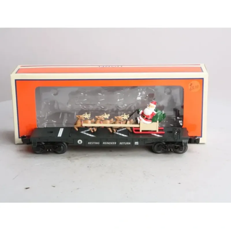 Hot Lionel 6-26667 O North Pole Express Santa's Sleigh Flatcar - Your Source for Gaming Essentials Trains