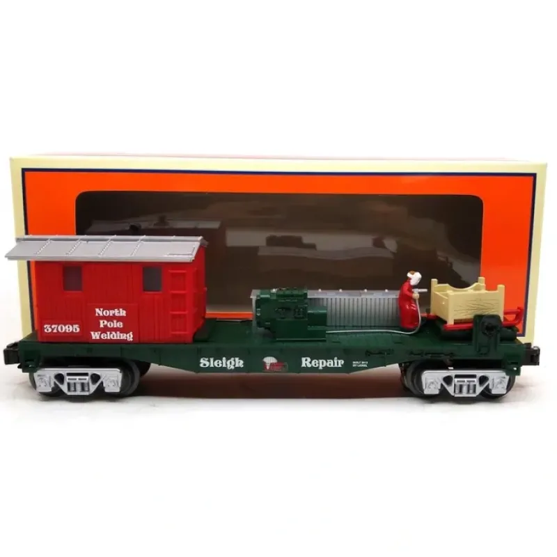 Hot Lionel 6-37095 O North Pole Sleigh Repair Welding Car - Your Source for Gaming Essentials Trains