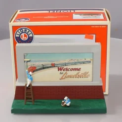 Clearance Lionel 6-14148 O Operating Billboard Sign Men Vignette LN/Box - Your Source for Gaming Essentials Trains