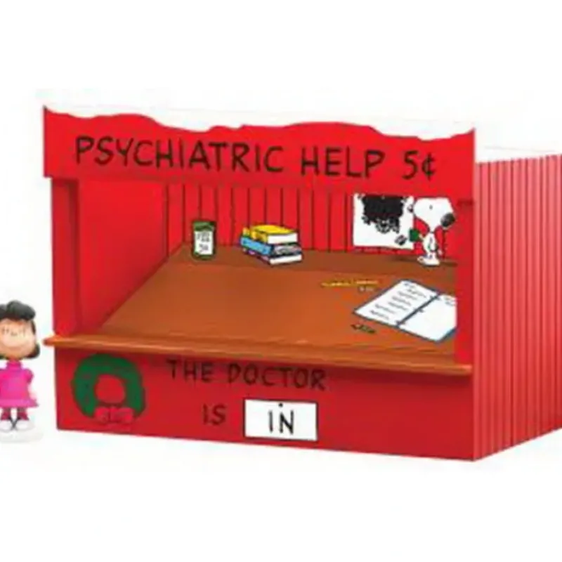 Lionel 6-37169 O PEANUTS Psychiatric Booth Built Up - Your Source for Gaming Essentials Trains