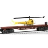 New Lionel 6-36195 O PRR Patrol Helicopter Flatcar - Your Source for Gaming Essentials Trains