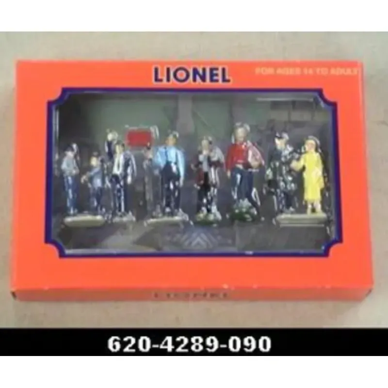 Clearance Lionel 6204289090 O Railroad People Figures (Set of 6) - Your Source for Gaming Essentials Trains