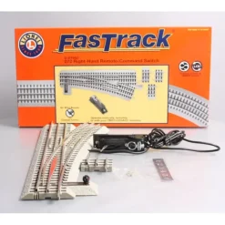 Online Lionel 6-81952 O-72 Right Hand Fastrack Remote/Command Switch Turnout - Your Source for Gaming Essentials Trains