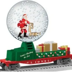 Online Lionel 6-37089 O Santas List Snow Globe Car - Your Source for Gaming Essentials Trains
