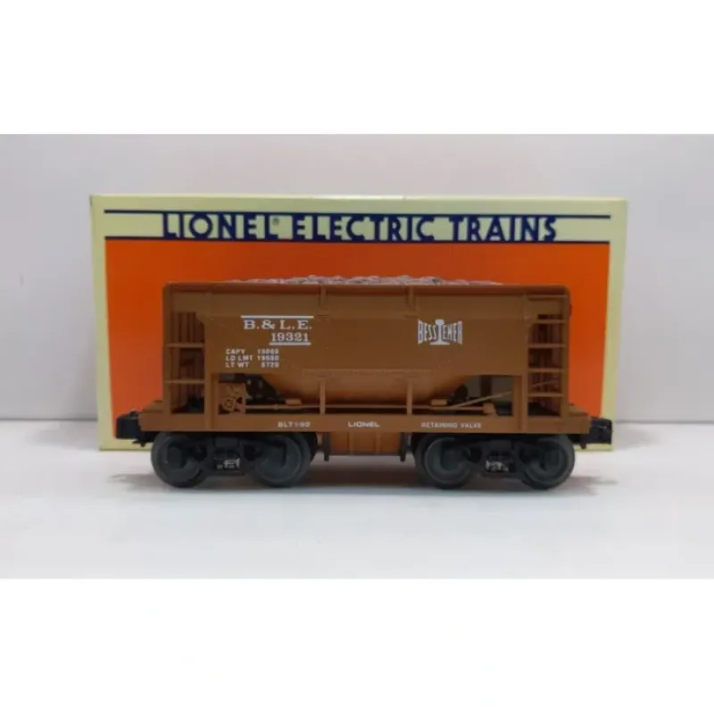 Sale Lionel 6-19321 O Scale Bessemer & Lake Erie Weathered Ore Car w/Load NIB - Your Source for Gaming Essentials Trains