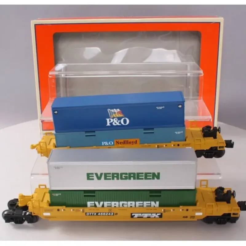 Discount Lionel 6-29695 O Trailer Train Maxi-Stack (Pack of 2) - Your Source for Gaming Essentials Trains