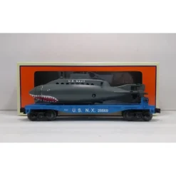 Sale Lionel 6-26669 O US Navy Flatcar With Shark Submarine - Your Source for Gaming Essentials Trains