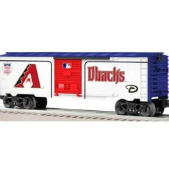 New Lionel 6-81940 O USA/MLB Arizona Diamondbacks Boxcar - Your Source for Gaming Essentials Trains