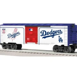 Hot Lionel 6-81917 O USA/MLB Los Angeles Dodgers Boxcar - Your Source for Gaming Essentials Trains