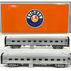 New Lionel 6-25727 O Western Pacific Zephyr 18'' Aluminum Passenger Car (Pack of 2) - Your Source for Gaming Essentials Trains