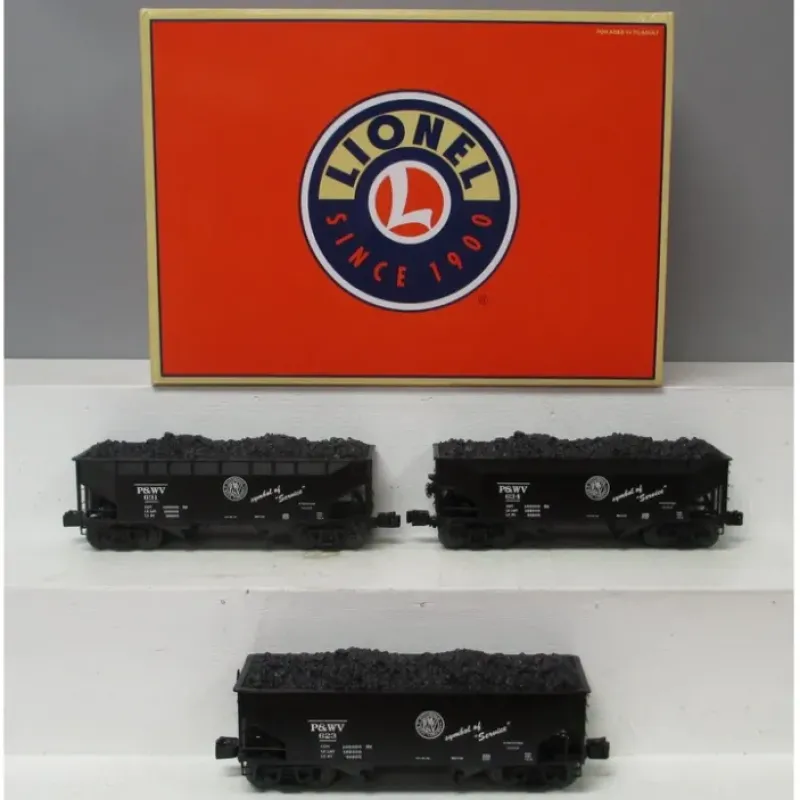 Lionel 6-27965 Pittsburgh & West Virginia Scale Offer Hopper (Set of 3) - Your Source for Gaming Essentials Trains