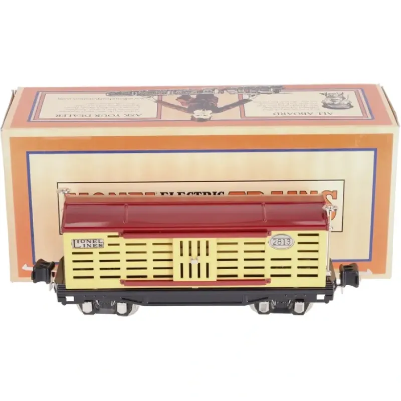Hot Lionel 11-70010 Tinplate Cattle Car #2813 - Your Source for Gaming Essentials Trains