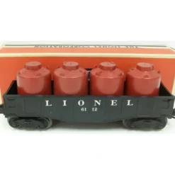 Sale Lionel 6112-1 Vintage O Gondola Car with Canisters - Your Source for Gaming Essentials Trains
