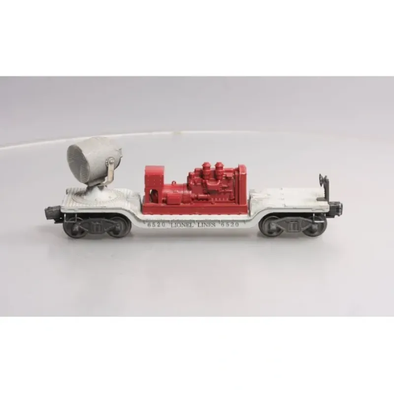 Outlet Lionel 6520 Vintage O Lionel Lines Maroon Generator Operating Searchlight Car VG - Your Source for Gaming Essentials Trains