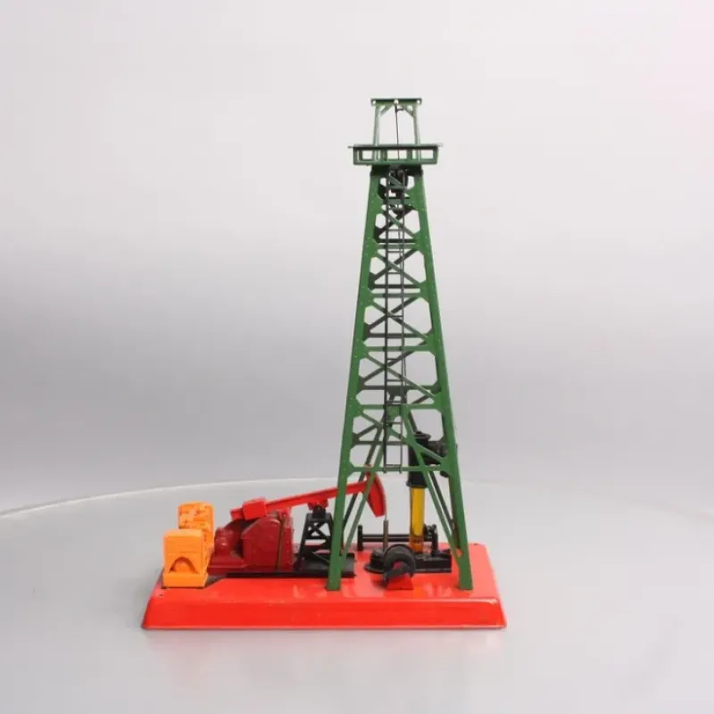 Discount Lionel 455 Vintage O Operating Oil Derrick w/No Top - Repainted VG - Your Source for Gaming Essentials Trains