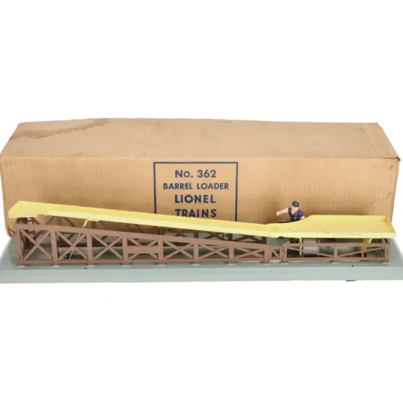 Best Lionel 362 Vintage O Operating Barrel Loader Ramp without Barrels/Box - Your Source for Gaming Essentials Trains