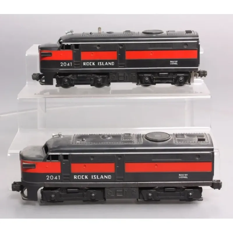 Lionel 2041 Vintage O Rock Island Alco FA AA Diesel Locomotive Set VG - Your Source for Gaming Essentials Trains