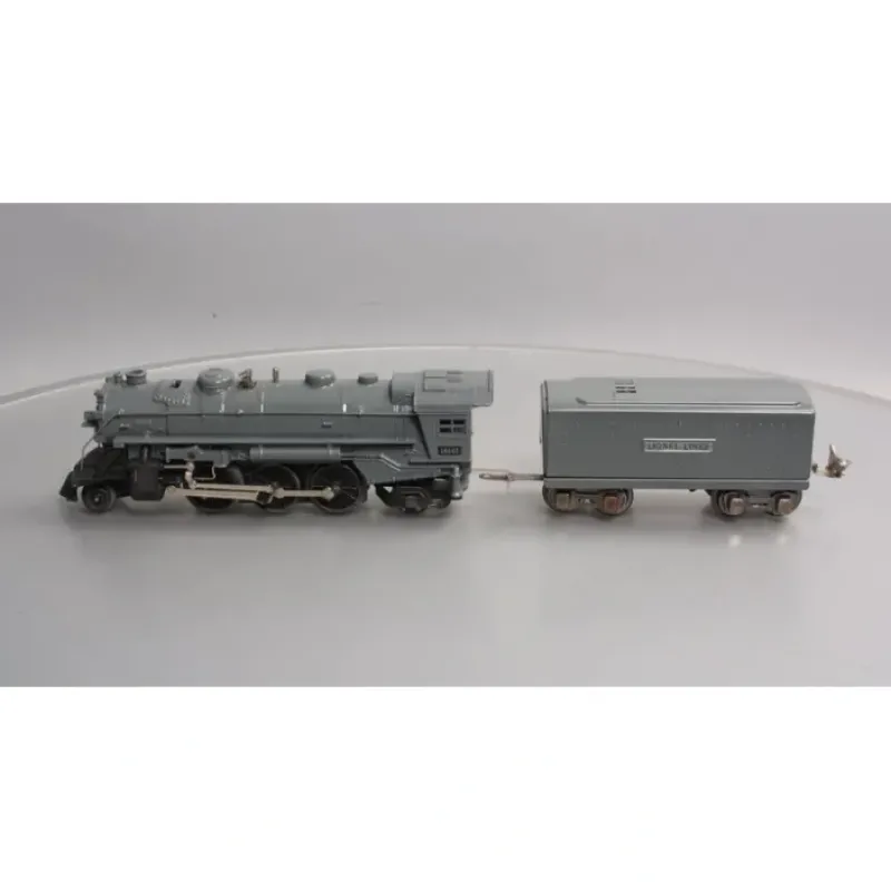 Clearance Lionel 1666E Vintage O Gray 2-6-2 Steam Locomotive with Tender EX - Your Source for Gaming Essentials Trains