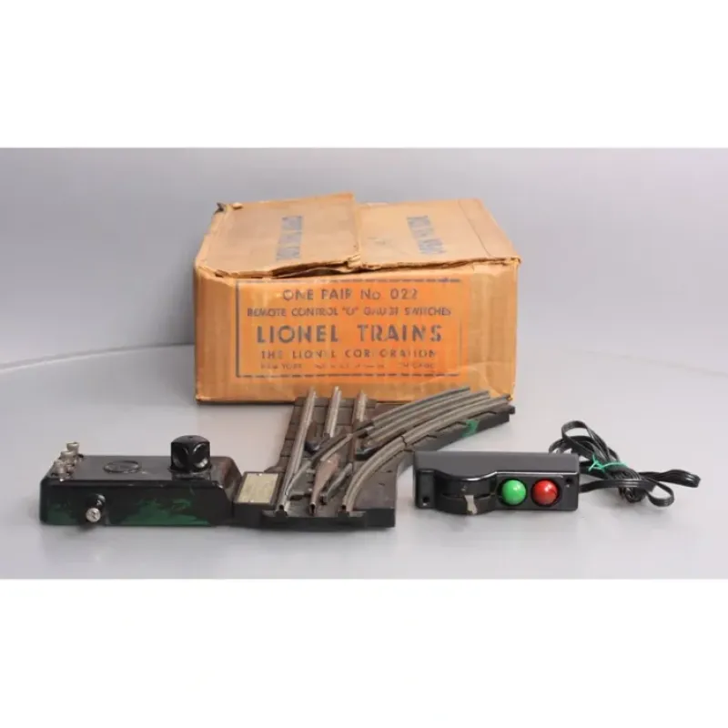 Sale Lionel O22 Vintage Right Hand Remote Control Switch Turnout/Box - Your Source for Gaming Essentials Trains