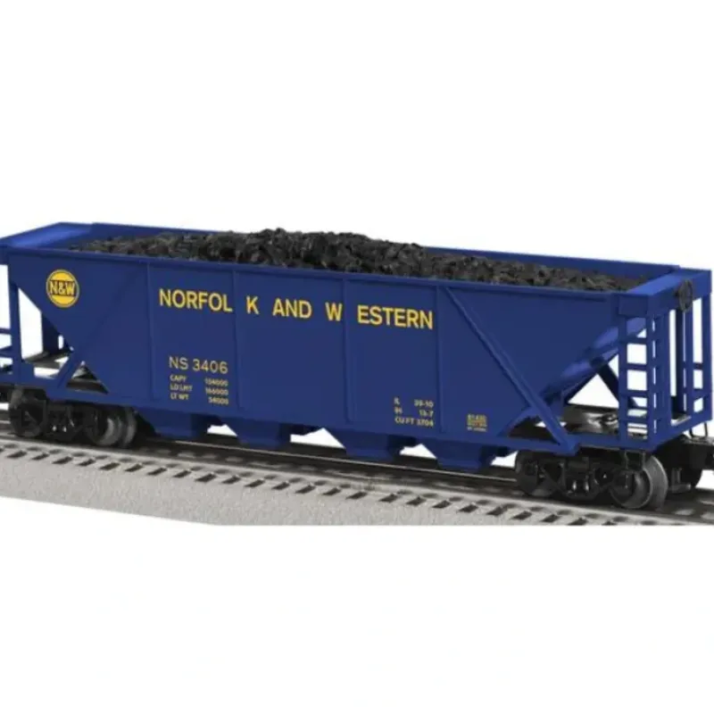 Clearance Lionel 6-81435P O N&W NS Heritage Quad Hopper w/Coal Load - Your Source for Gaming Essentials Trains