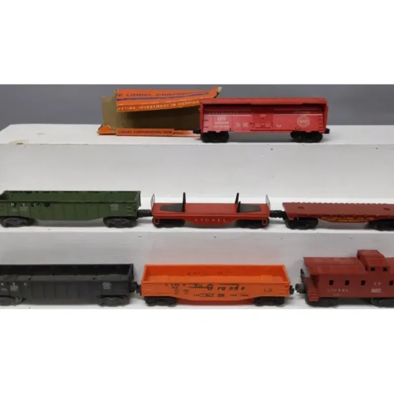 Outlet Lionel Vintage & Modern O Assorted Freight Cars: 9131, 9020, 6470, 2- 6462 [7] - Your Source for Gaming Essentials Trains