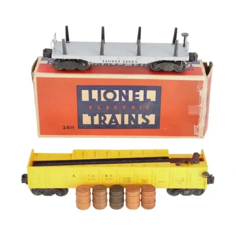 New Lionel Vintage O Assorted Freight Cars: 3562-50, 2411 [2] VG - Your Source for Gaming Essentials Trains