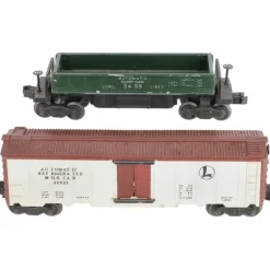 Best Lionel Vintage O Gauge 3459 Operating Dump Car & 3662-1 Operating Milk Car VG - Your Source for Gaming Essentials Trains