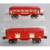 Online Lionel Vintage O Prewar LL Red Tinplate Passenger Cars: 600, 602 [2] - Your Source for Gaming Essentials Trains
